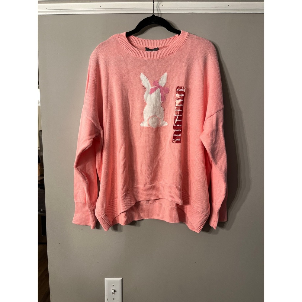 Vince Camuto Bunny Crewneck Sweater